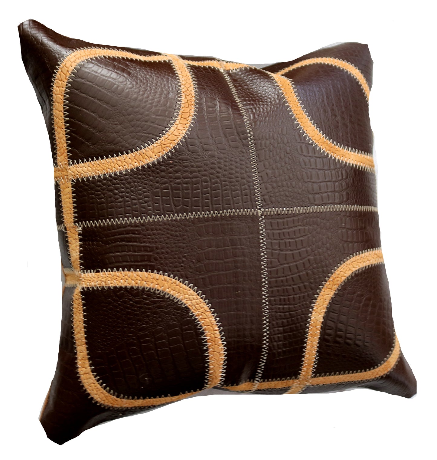 300799 Coussin Peau de Vache Cowhide Pillow  Collection Quebecuir Premium
