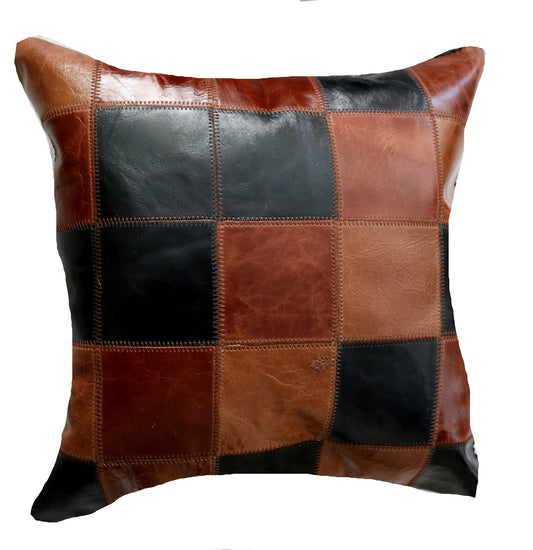 300801  Coussin Peau de Vache Cowhide Pillow  Collection Quebecuir Premium