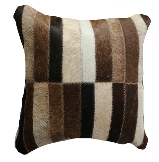 300811  Coussin Peau de Vache Cowhide Pillow  Collection Quebecuir Premium