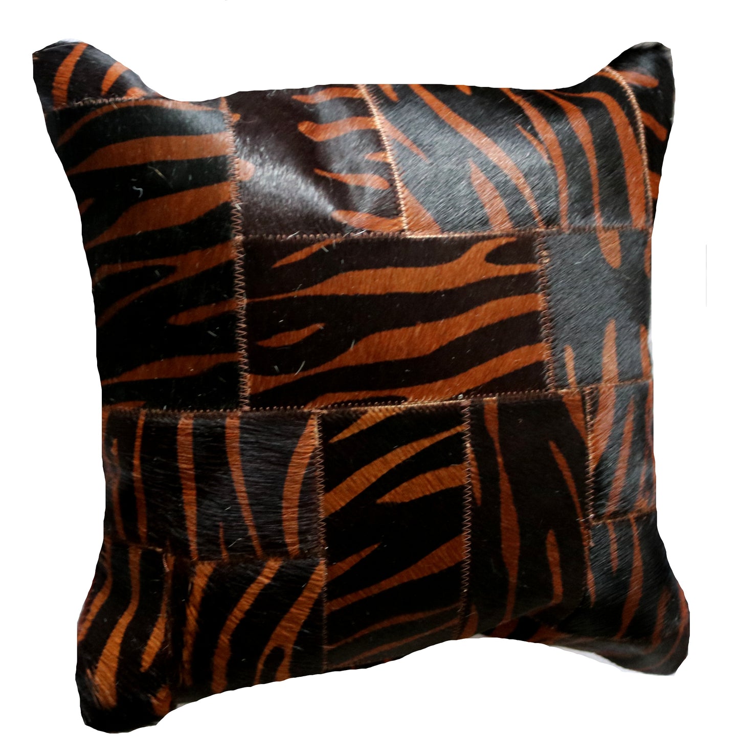 300815 Coussin Peau de Vache Cowhide Pillow  Collection Quebecuir Premium