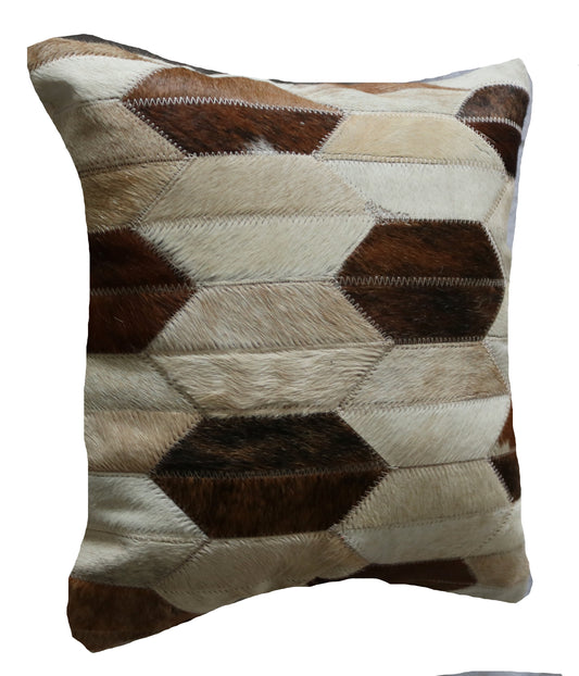 300817 Coussin Peau de Vache Cowhide Pillow  Collection Quebecuir Premium