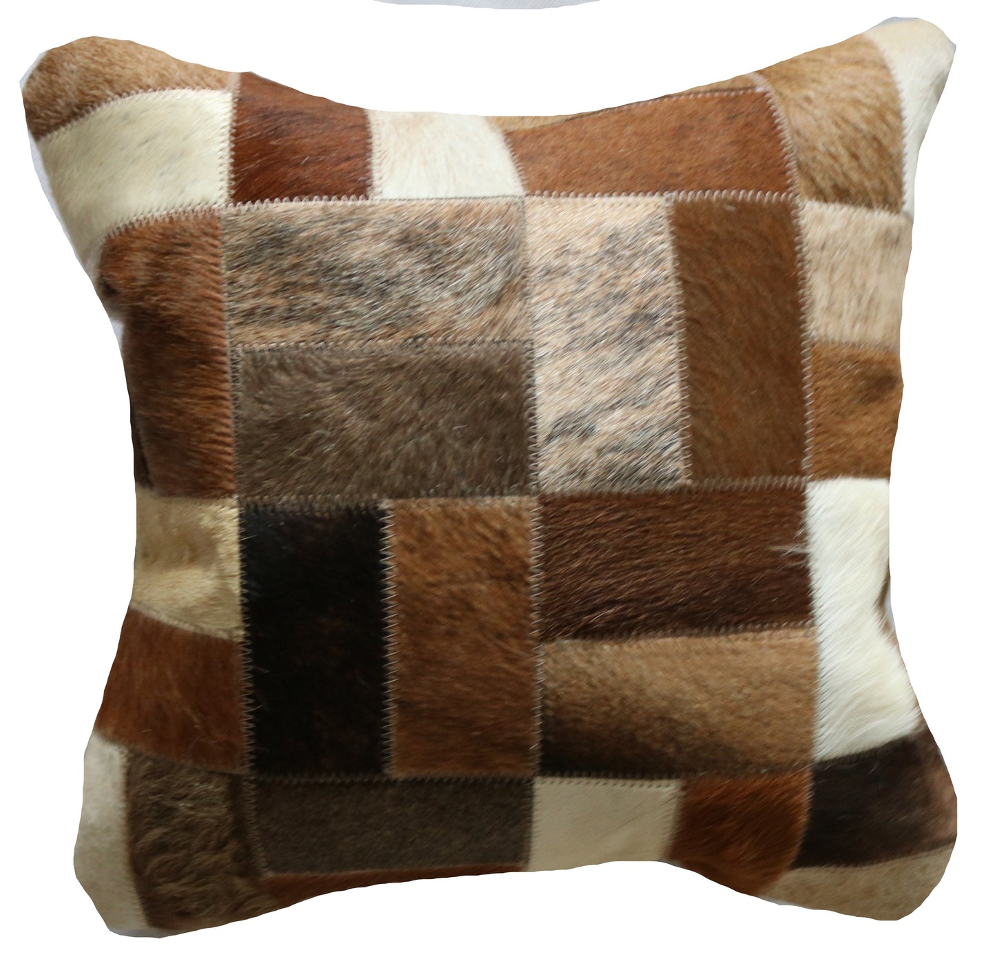 300836 Coussin Peau de Vache Cowhide Pillow Collection Quebecuir Premium