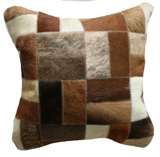 300836 Coussin Peau de Vache Cowhide Pillow Collection Quebecuir Premium