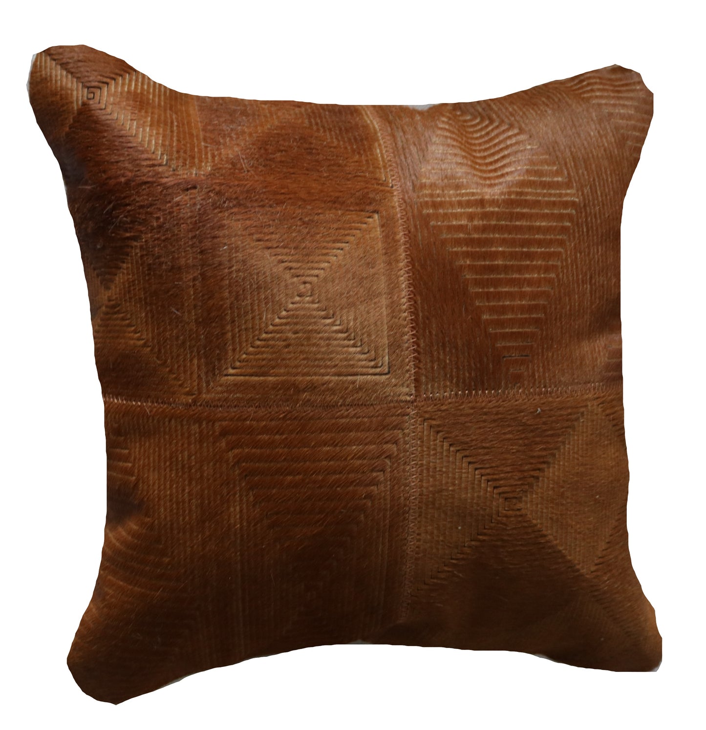 300837 Coussin Peau de Vache Cowhide Pillow Collection Quebecuir Premium