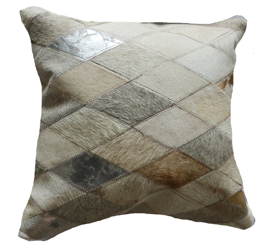 300838 Coussin Peau de Vache Cowhide Pillow Collection Quebecuir Premium
