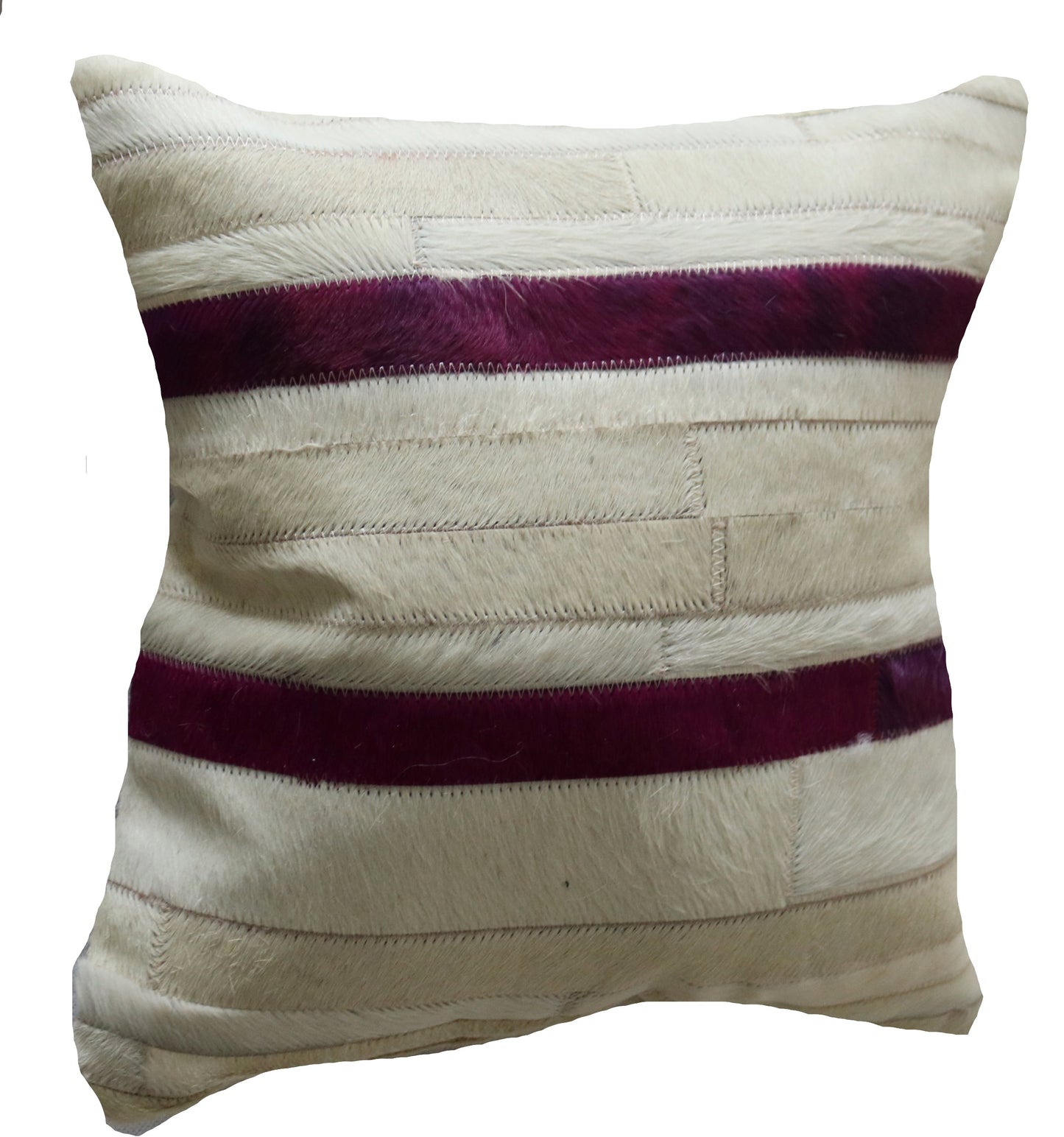 300841 Coussin Peau de Vache Cowhide Pillow Collection Quebecuir Premium