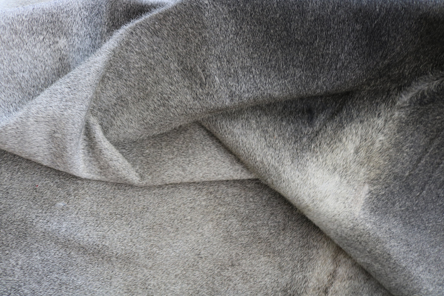 99347 Cowhide rug patchwork  Collection Quebecuir Premium GREY SUPER  BIG SIZE XXXL