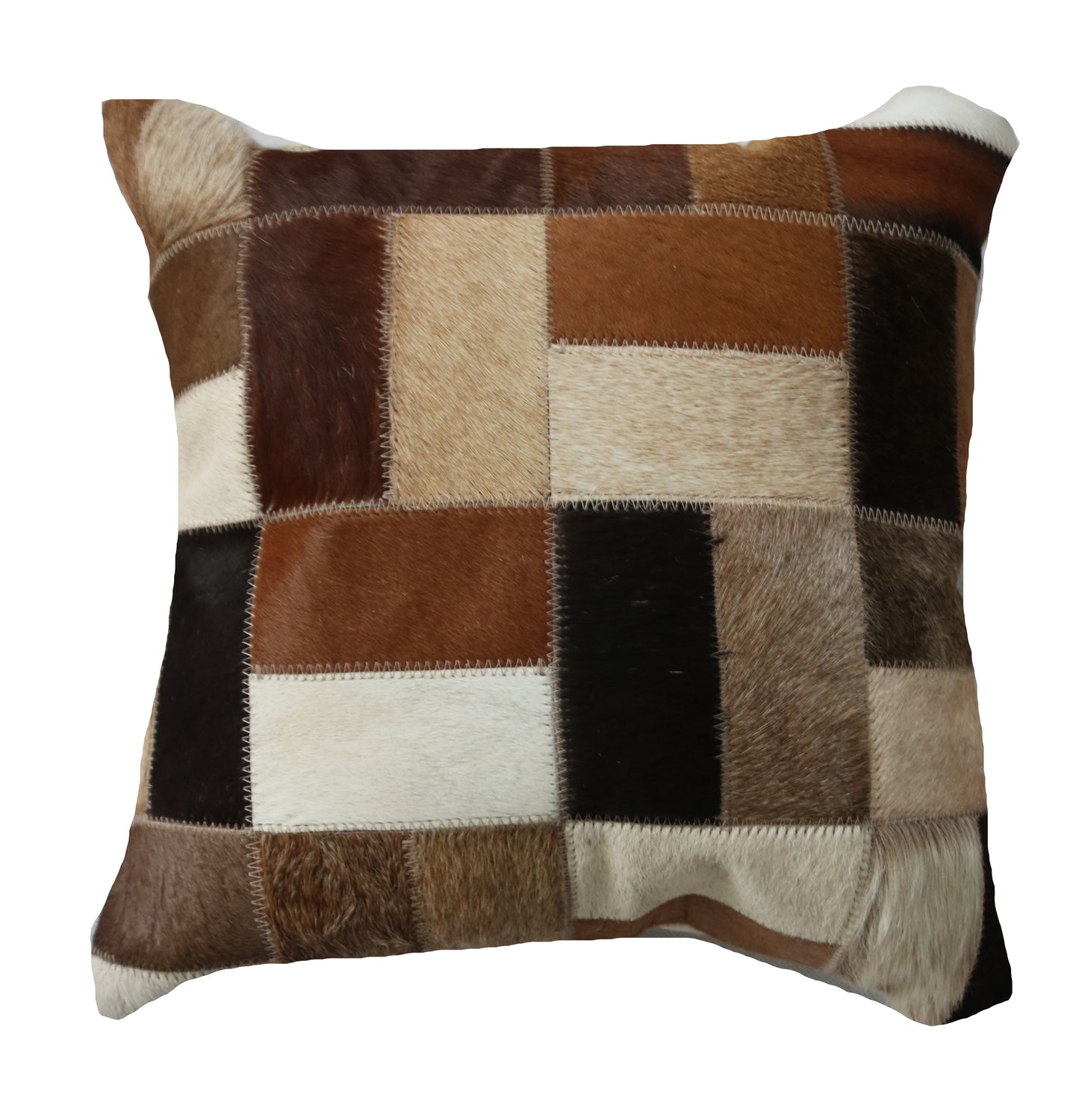 300852 Coussin Peau de Vache Cowhide Pillow Collection Quebecuir Premium