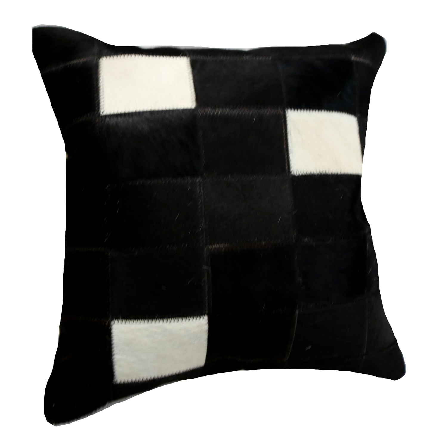 300853 Coussin Peau de Vache Cowhide Pillow Collection Quebecuir Premium
