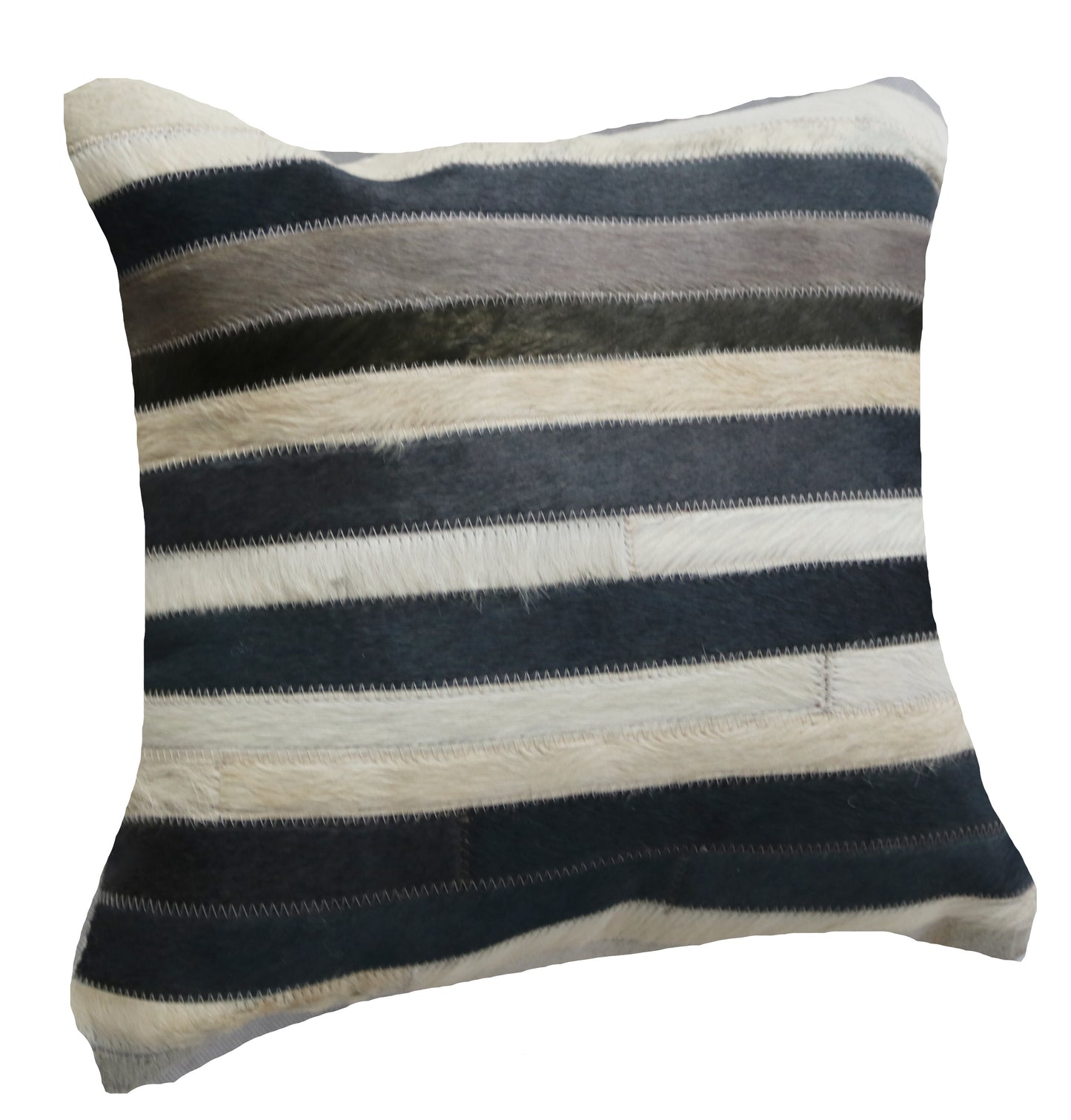 300855 Coussin Peau de Vache Cowhide Pillow Collection Quebecuir Premium