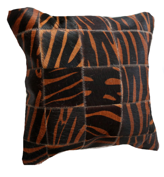 300857 Coussin Peau de Vache Cowhide Pillow Collection Quebecuir Premium