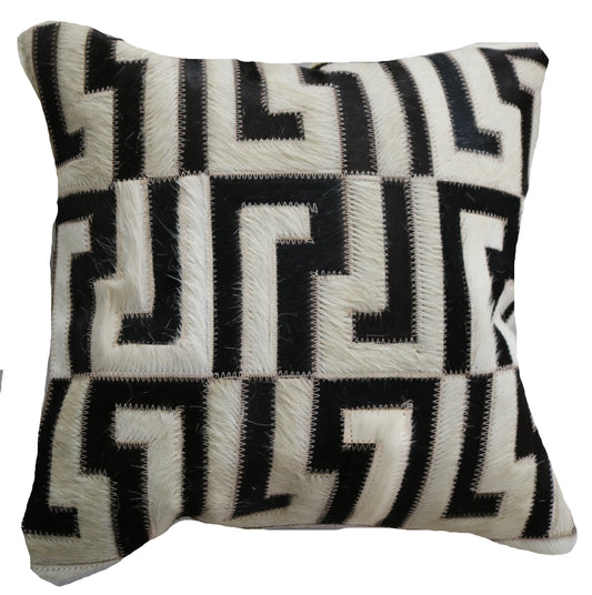 300864 Coussin Peau de Vache Cowhide Pillow Collection Quebecuir Premium