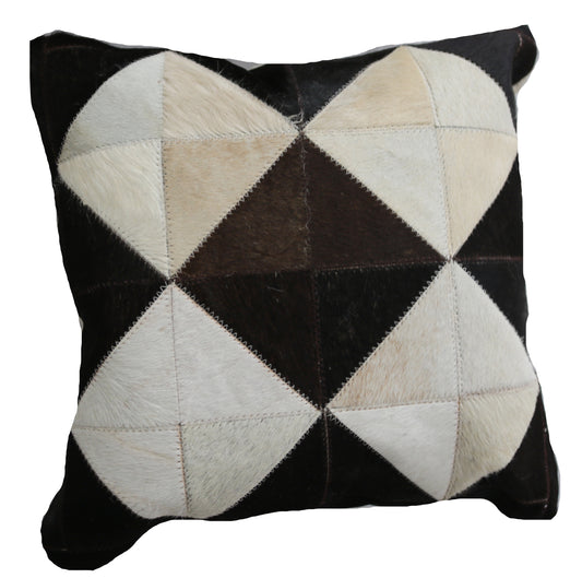 300865 Coussin Peau de Vache Cowhide Pillow Collection Quebecuir Premium