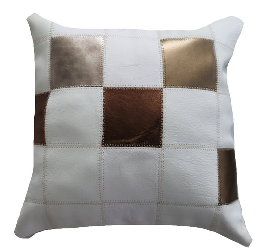 300874  Coussin Peau de Vache Cowhide Pillow Collection Quebecuir Premium