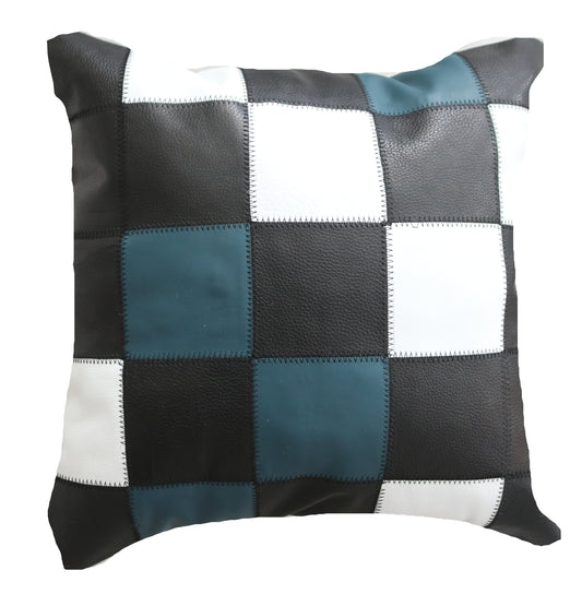 300878  Coussin Peau de Vache Cowhide Pillow Collection Quebecuir Premium