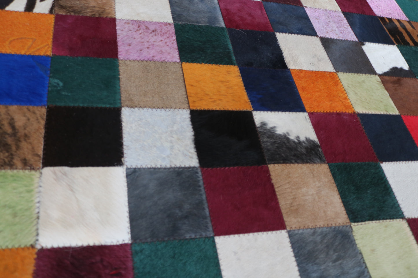 99375 Cowhide rug Patchwork   Collection Quebecuir Premium