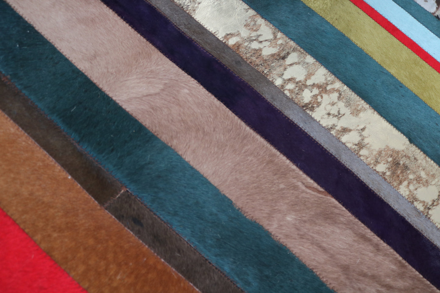 99376 Cowhide rug Patchwork   Collection Quebecuir Premium