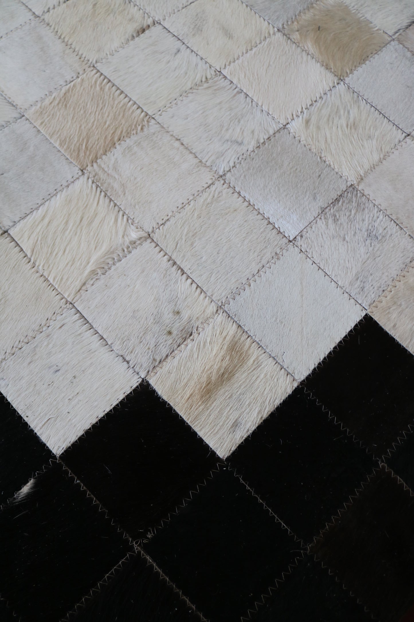 99378 Cowhide rug Patchwork   Collection Quebecuir Premium