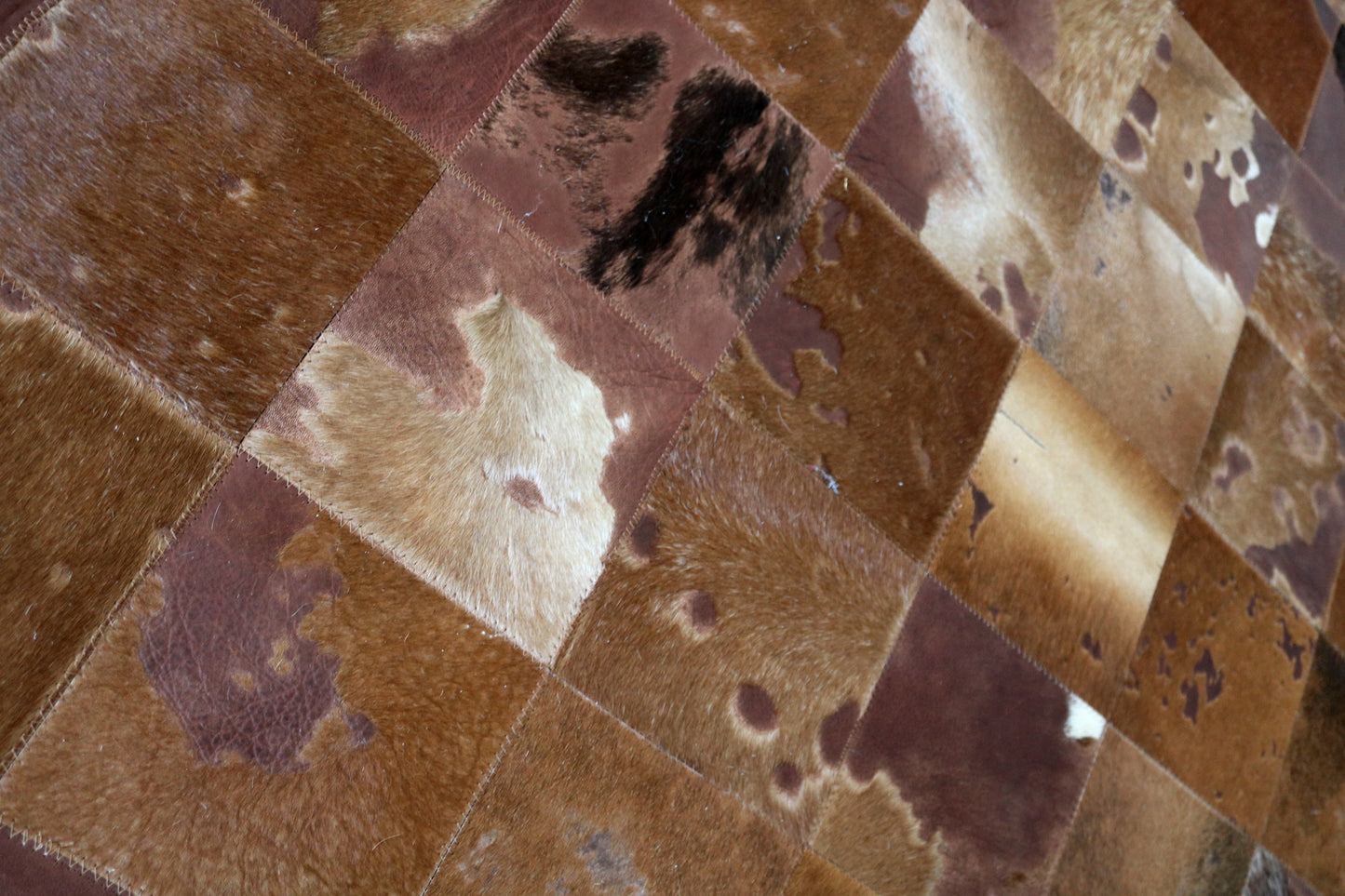 99381 Cowhide rug Patchwork   Collection Quebecuir Premium