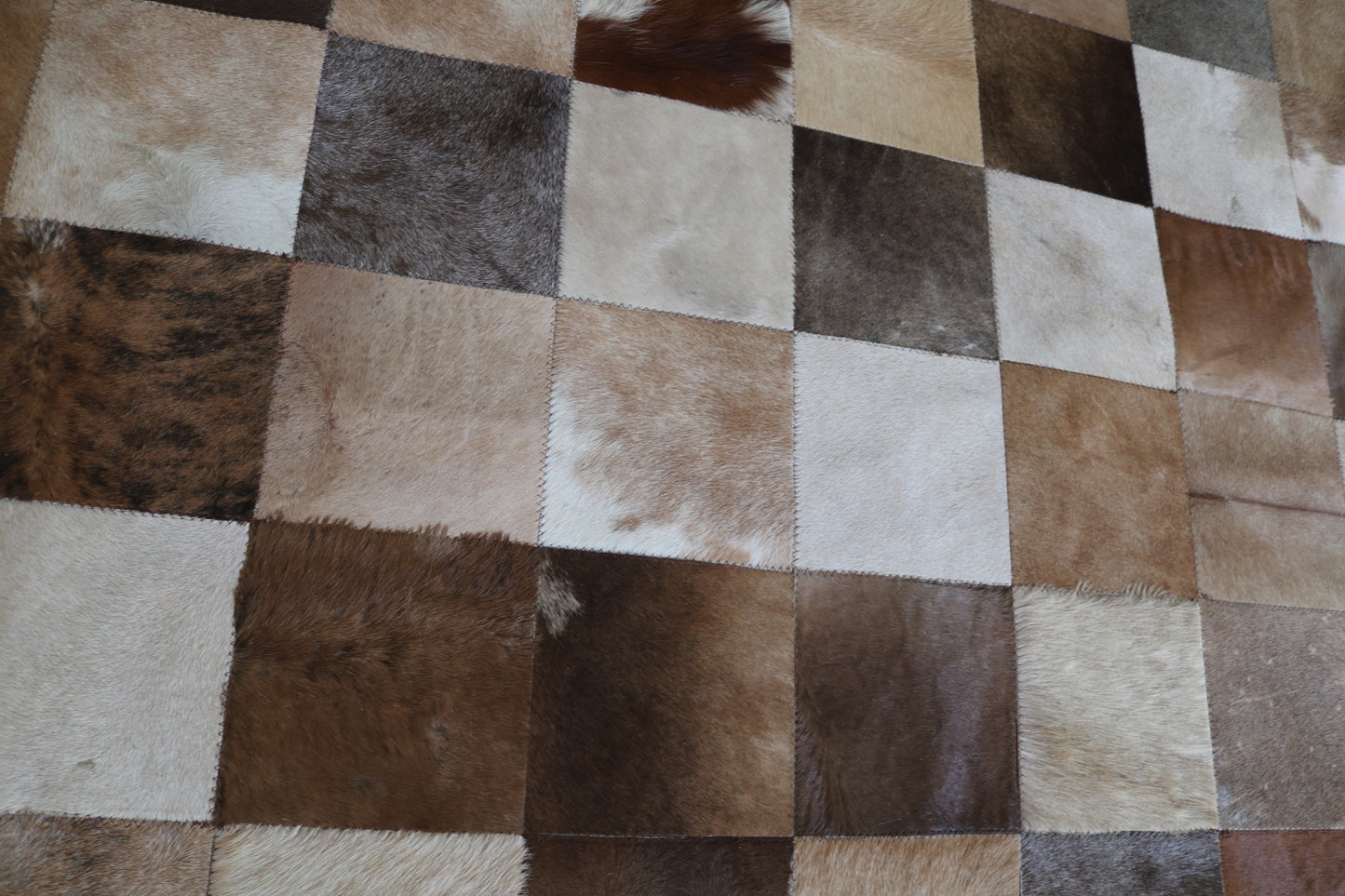 99386 Cowhide rug Patchwork   Collection Quebecuir Premium