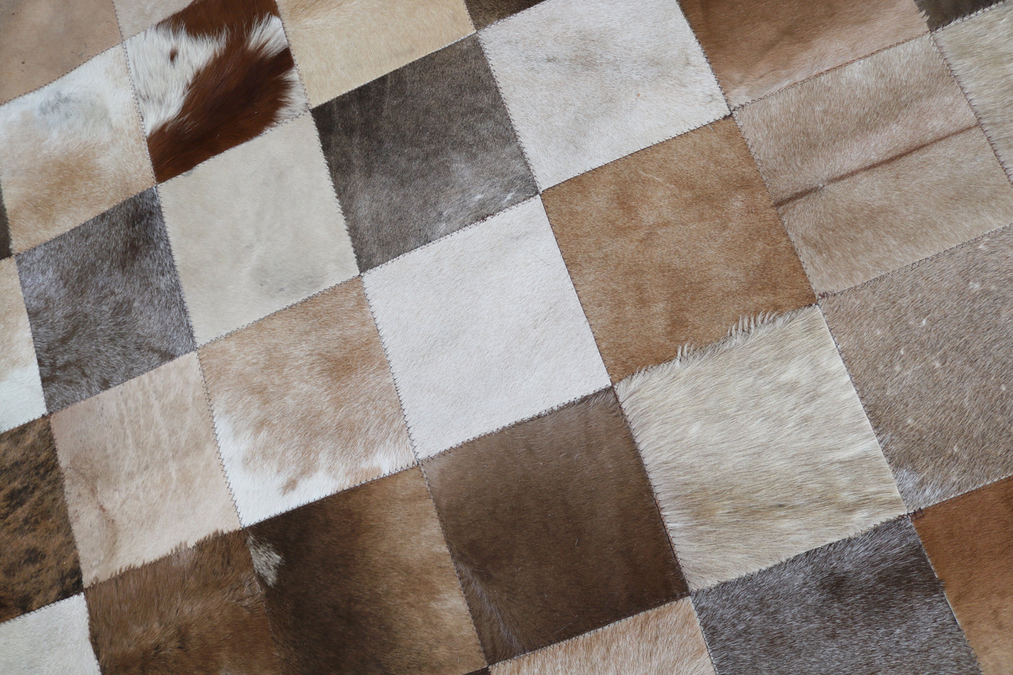 99386 Cowhide rug Patchwork   Collection Quebecuir Premium