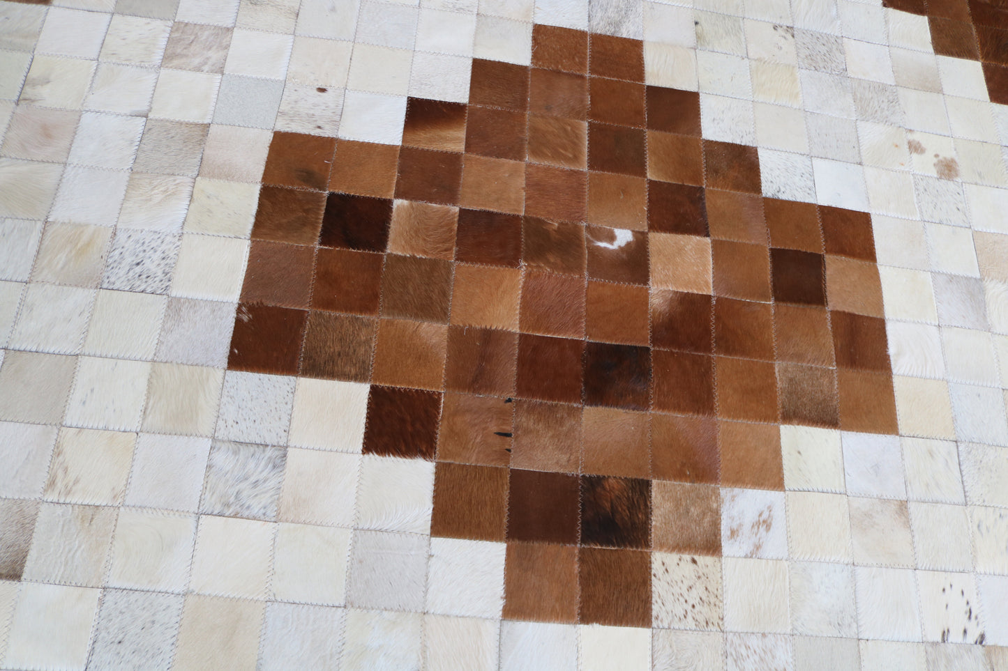 99388 Cowhide rug Patchwork   Collection Quebecuir Premium
