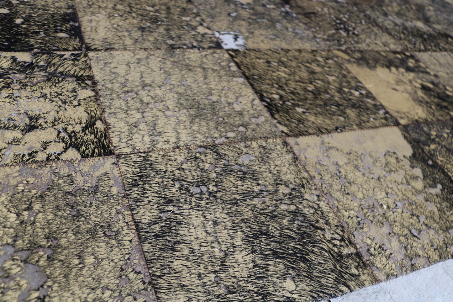 99394 Cowhide rug Patchwork   Collection Quebecuir Premium