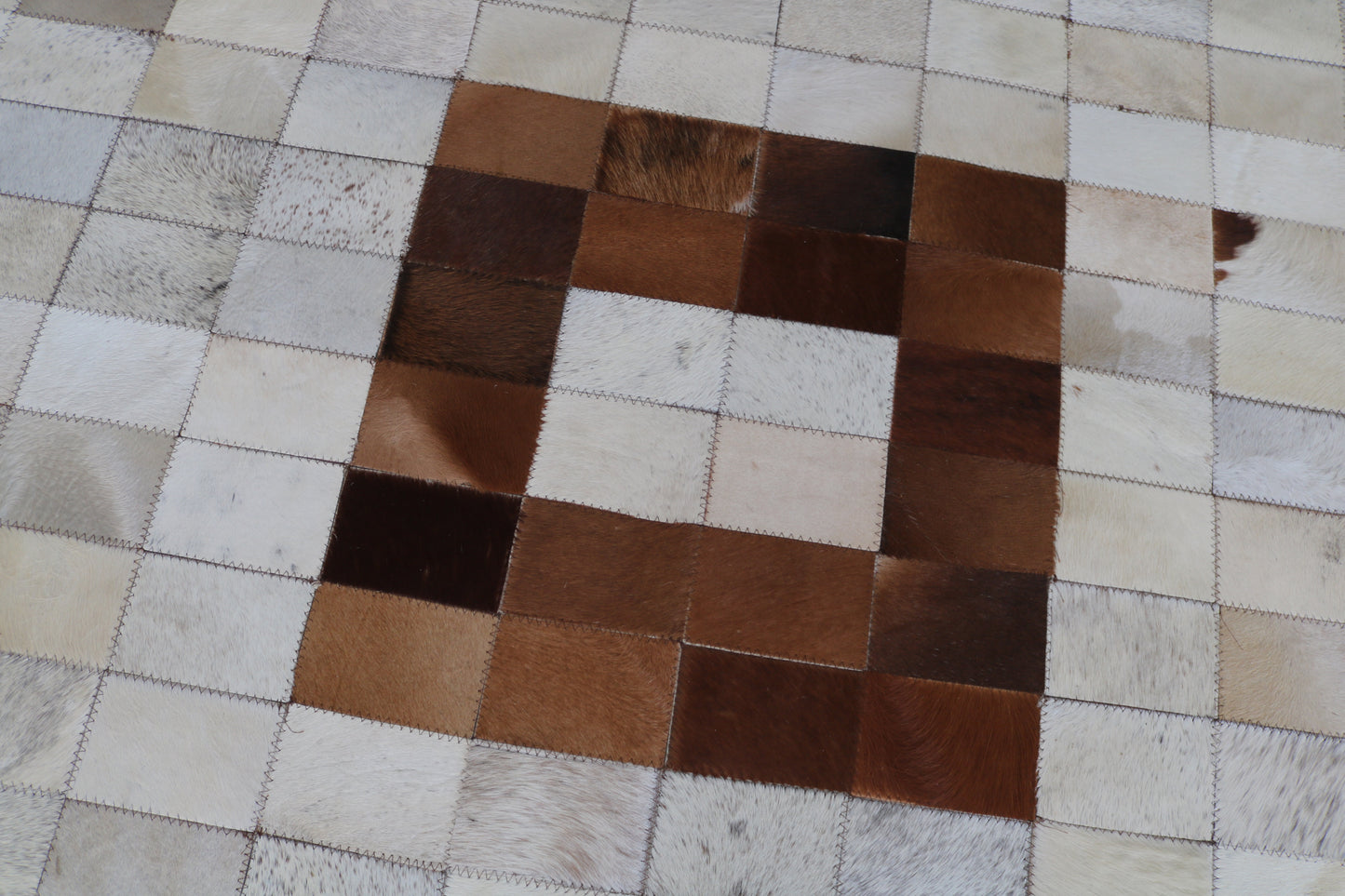 99395 Cowhide rug Patchwork   Collection Quebecuir Premium