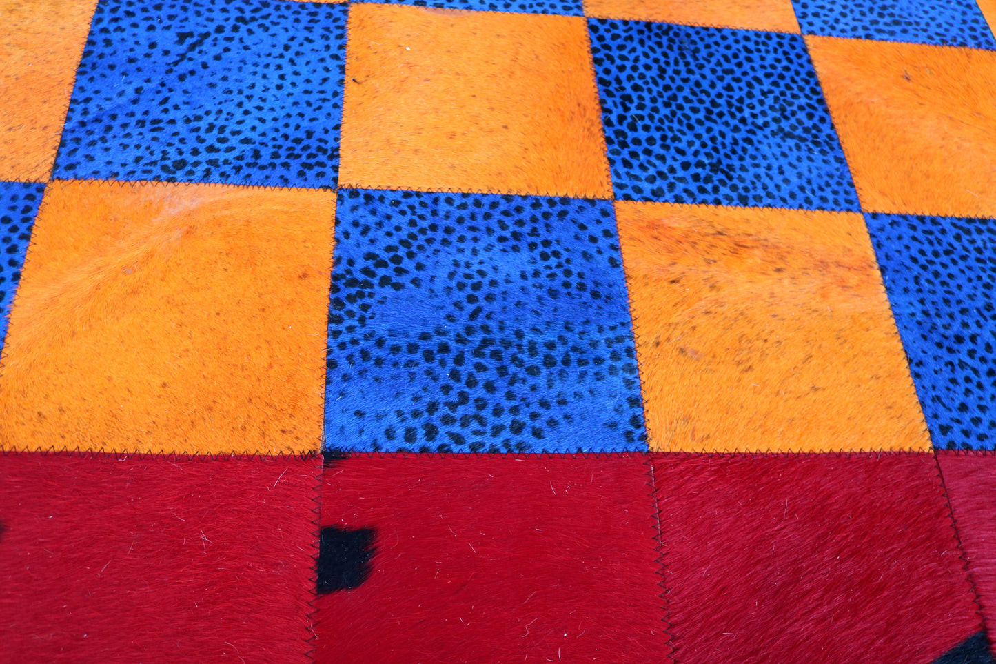 99396 Cowhide rug Patchwork   Collection Quebecuir Premium