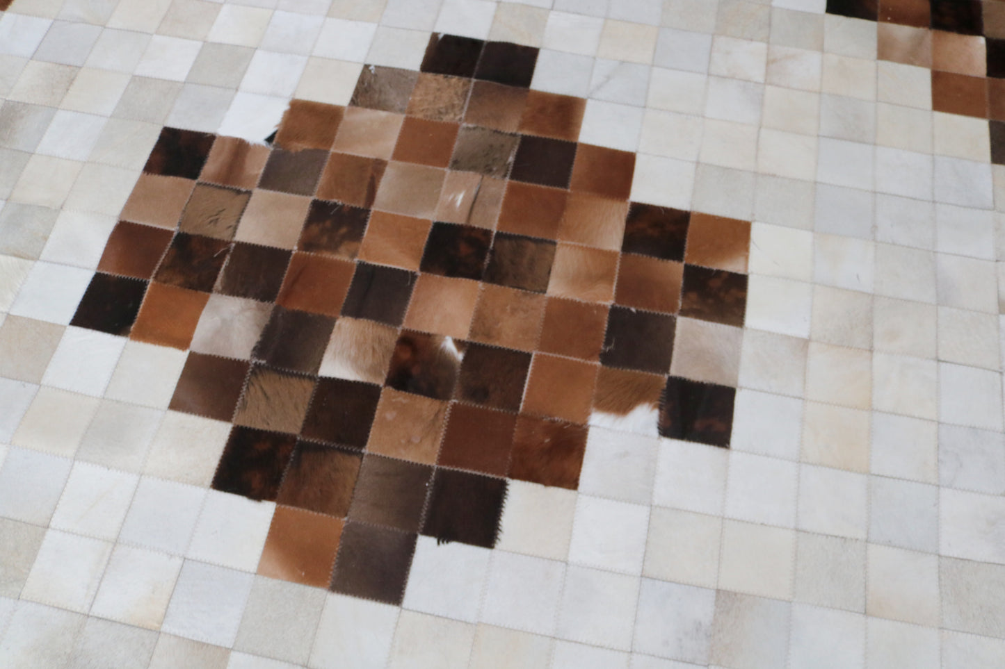 99415 Cowhide rug Patchwork Collection Quebecuir Premium