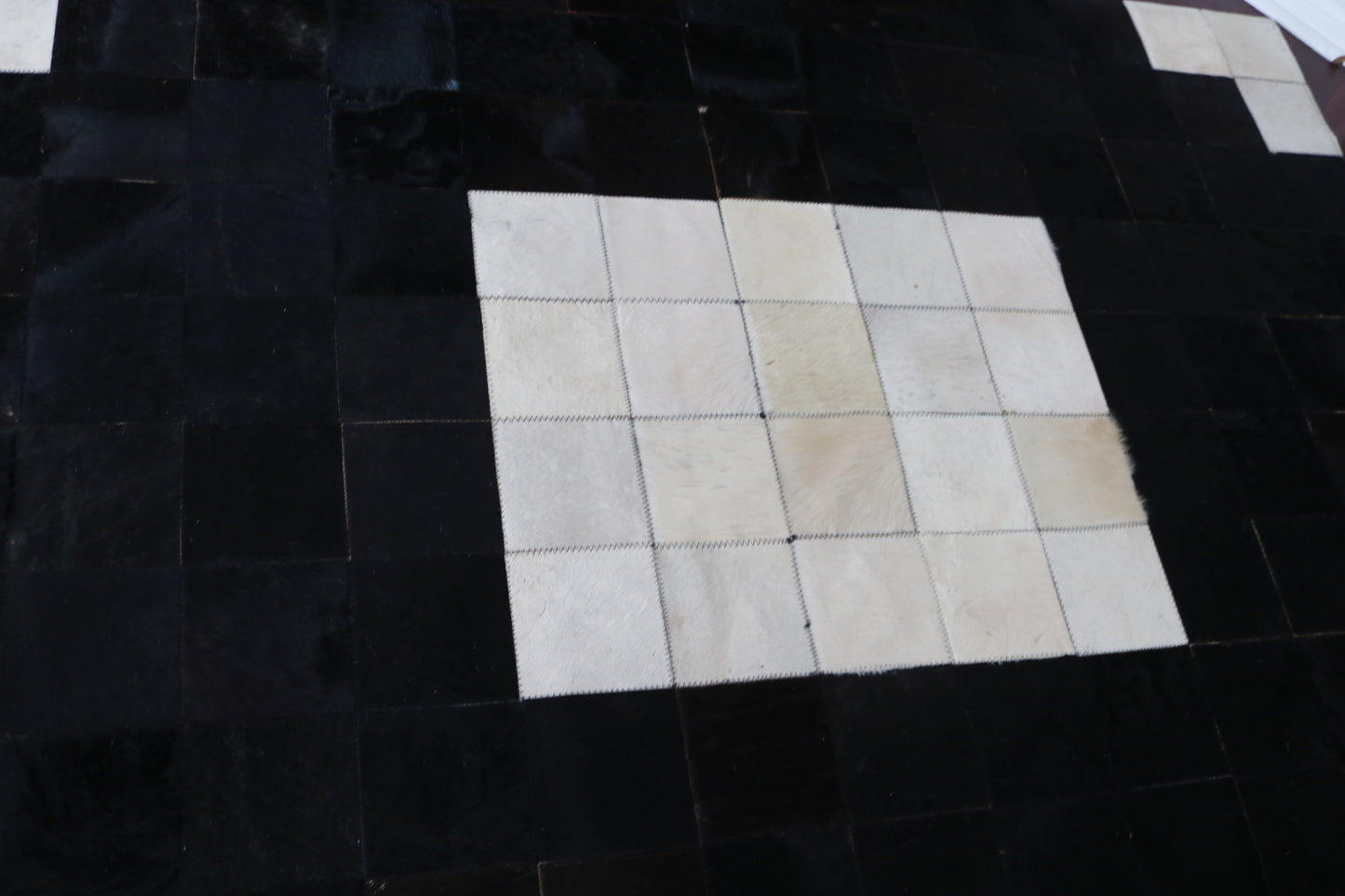 99423 Cowhide rug Patchwork Collection Quebecuir Premium