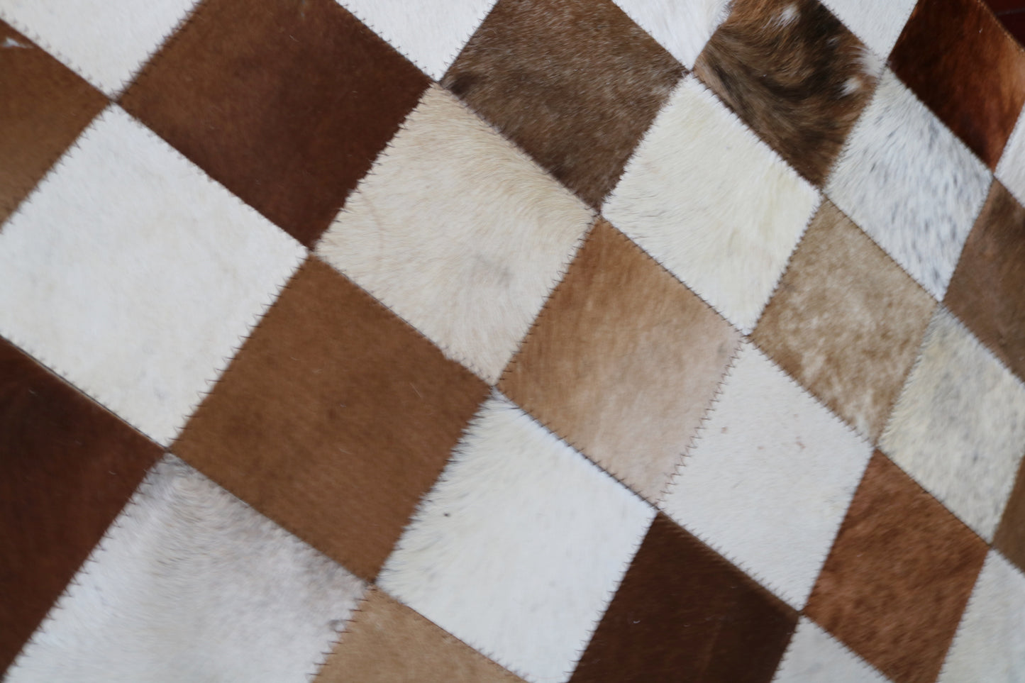 99438 Cowhide rug Patchwork Collection Quebecuir Premium