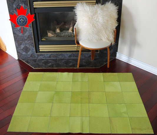 99442 Cowhide rug Patchwork Collection Quebecuir Premium