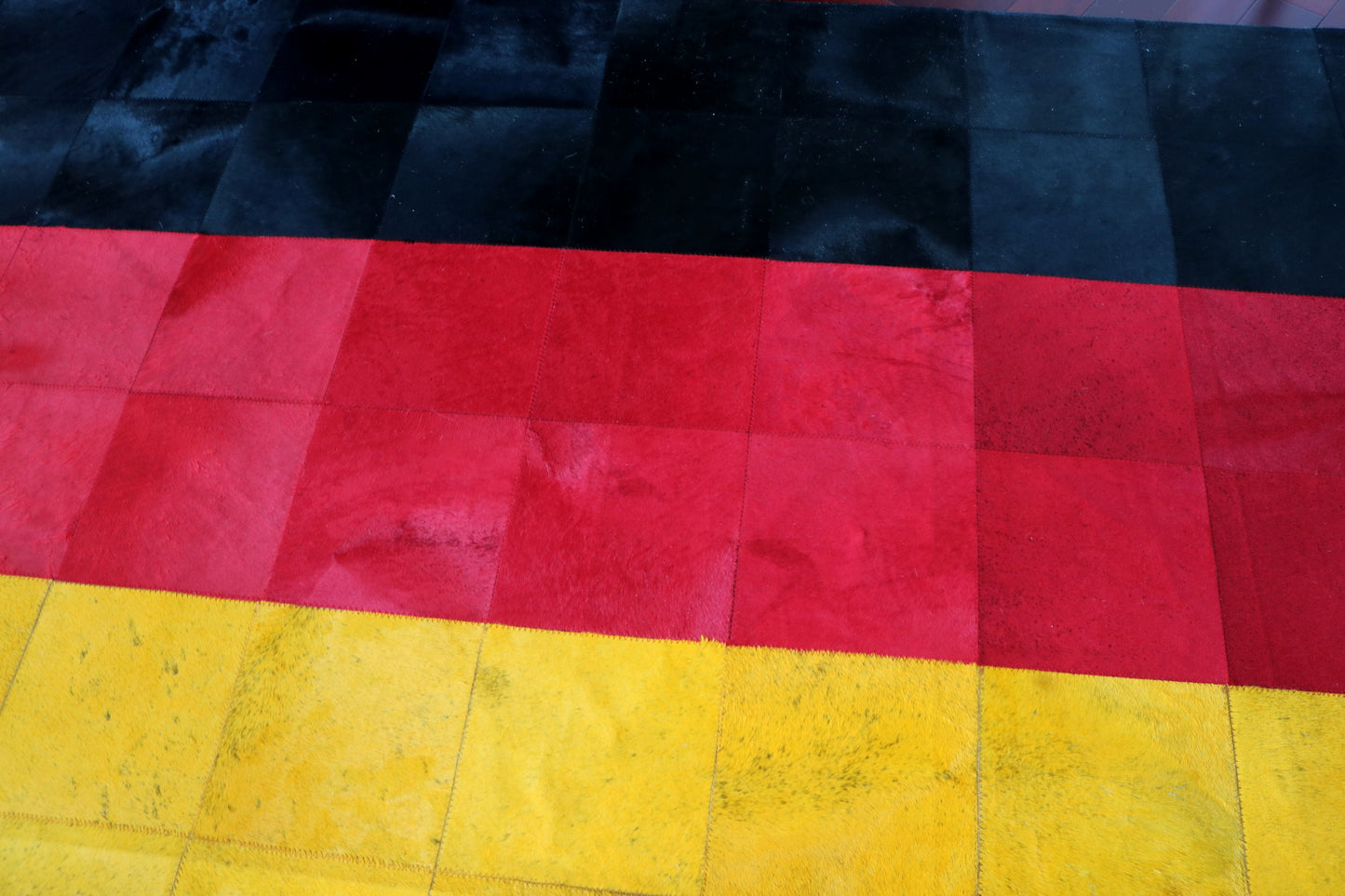 99448 Cowhide rug Patchwork Collection Quebecuir Premium