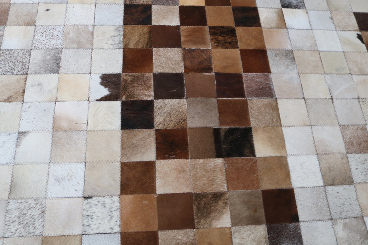 99450 Cowhide rug Patchwork Collection Quebecuir Premium