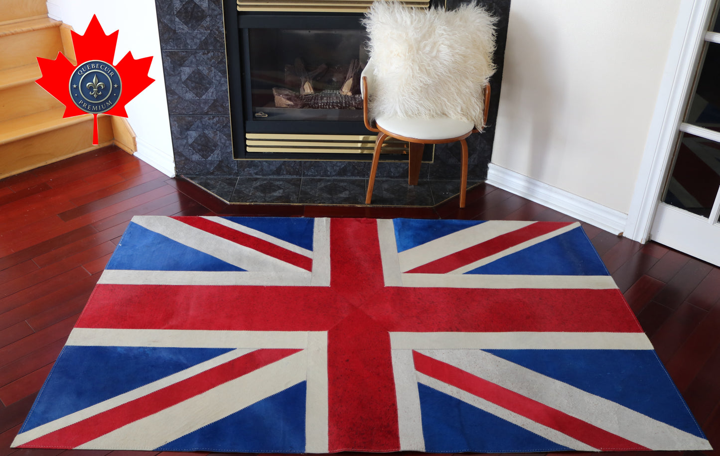 99471  Cowhide rug Patchwork Collection Quebecuir Premium