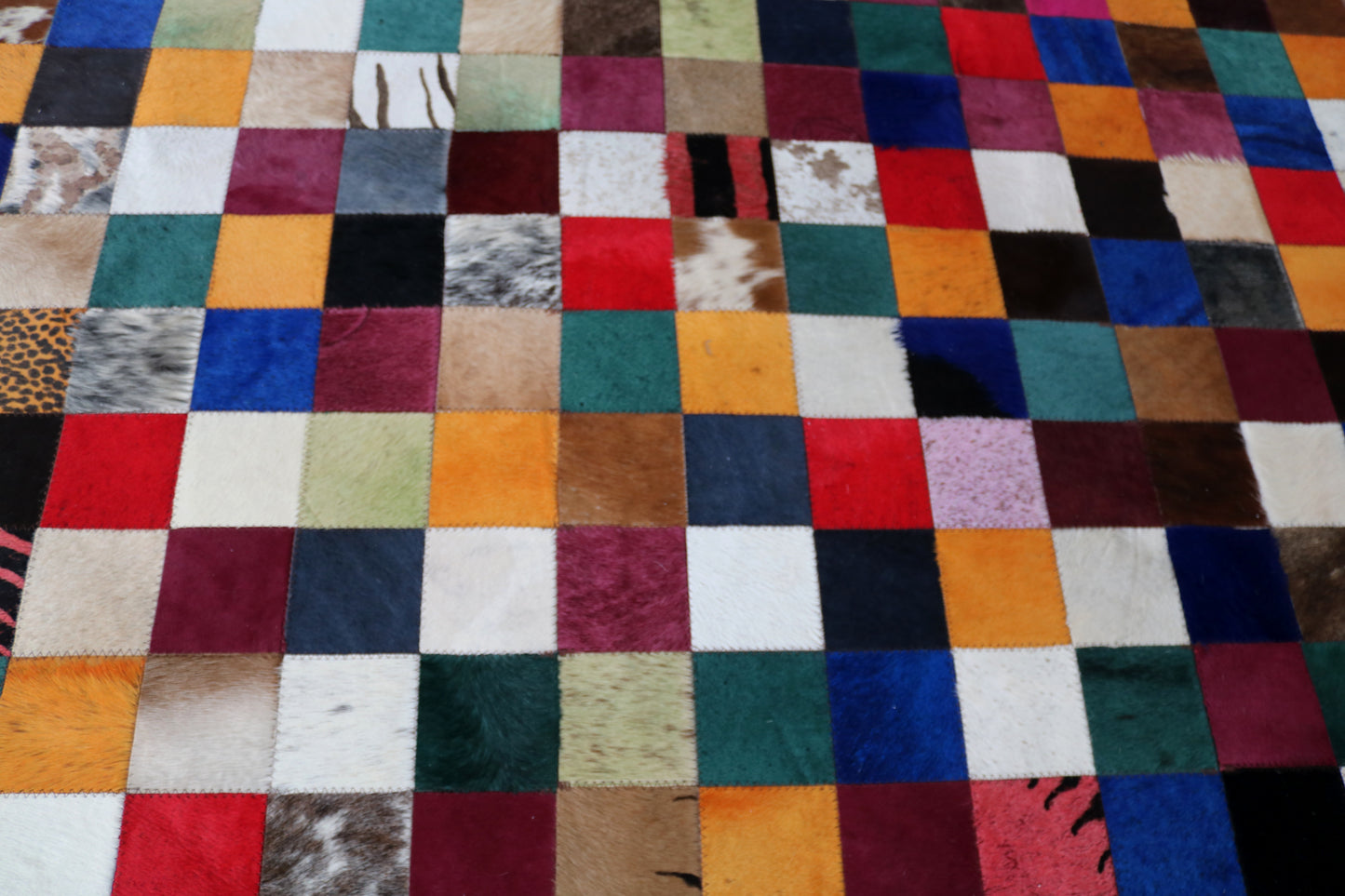 99474  Cowhide rug Patchwork Collection Quebecuir Premium