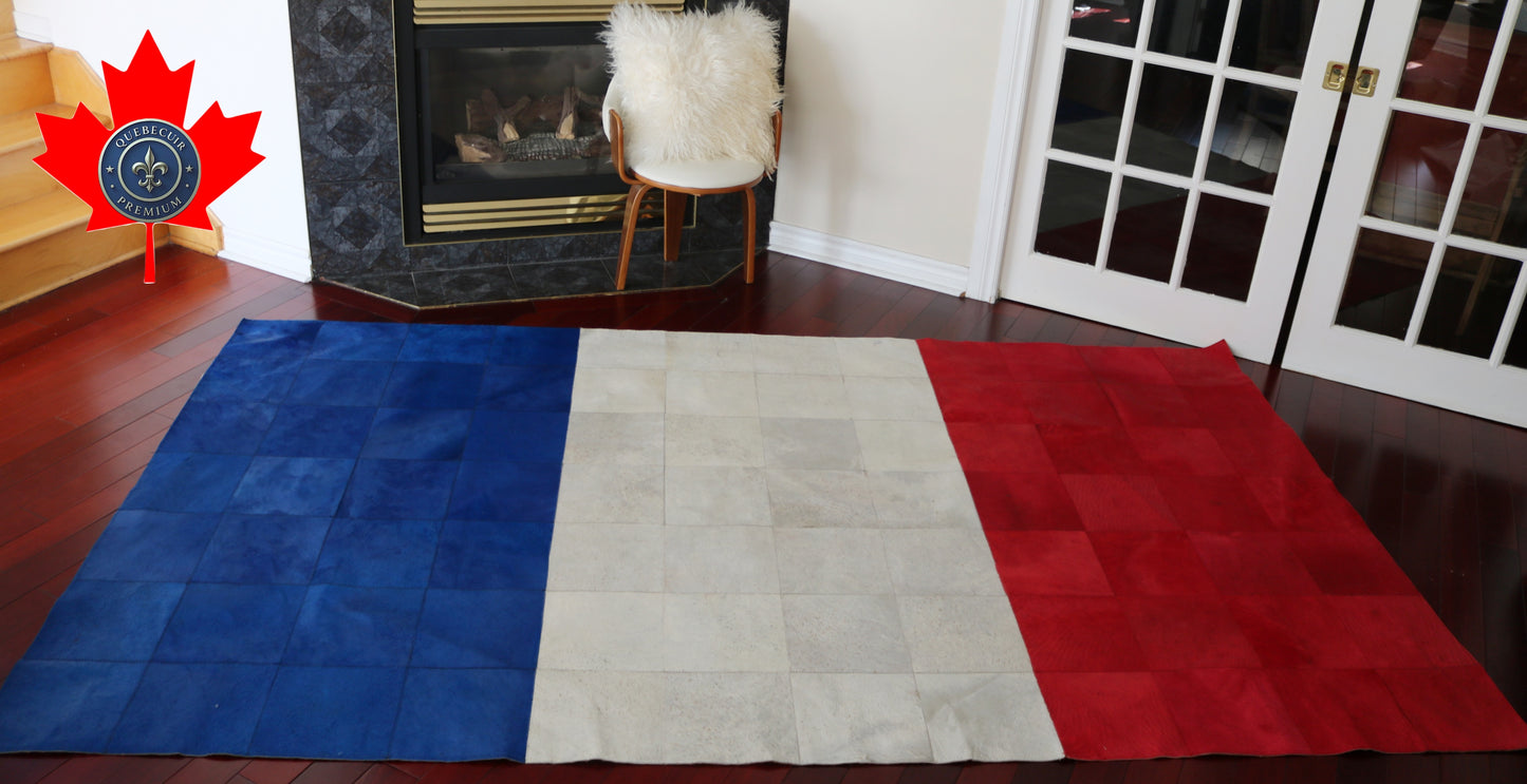 99483  Cowhide rug Patchwork Collection Quebecuir Premium