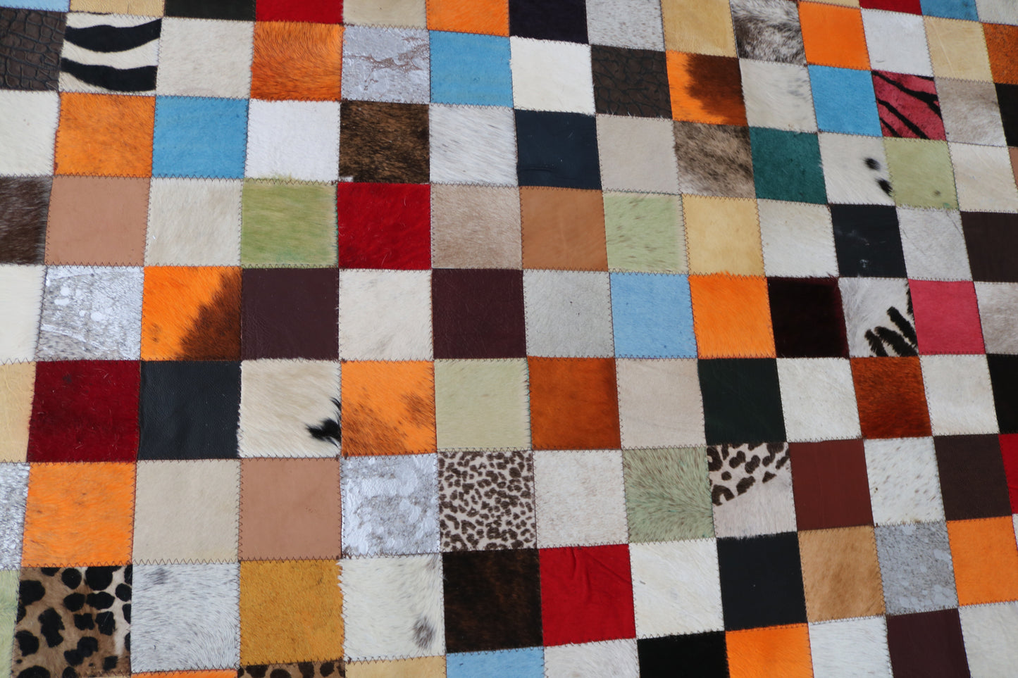 99485  Cowhide rug Patchwork Collection Quebecuir Premium