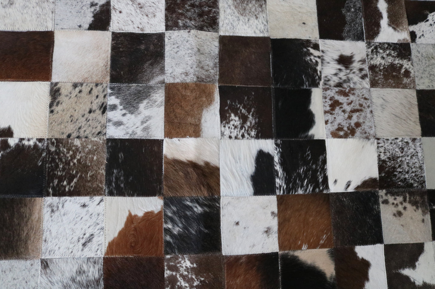 99514 Cowhide rug Patchwork Collection Quebecuir Premium
