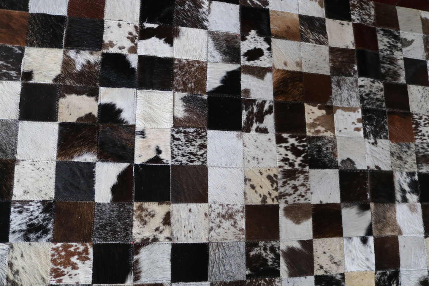 99520 Cowhide rug Patchwork Collection Quebecuir Premium RUNNER