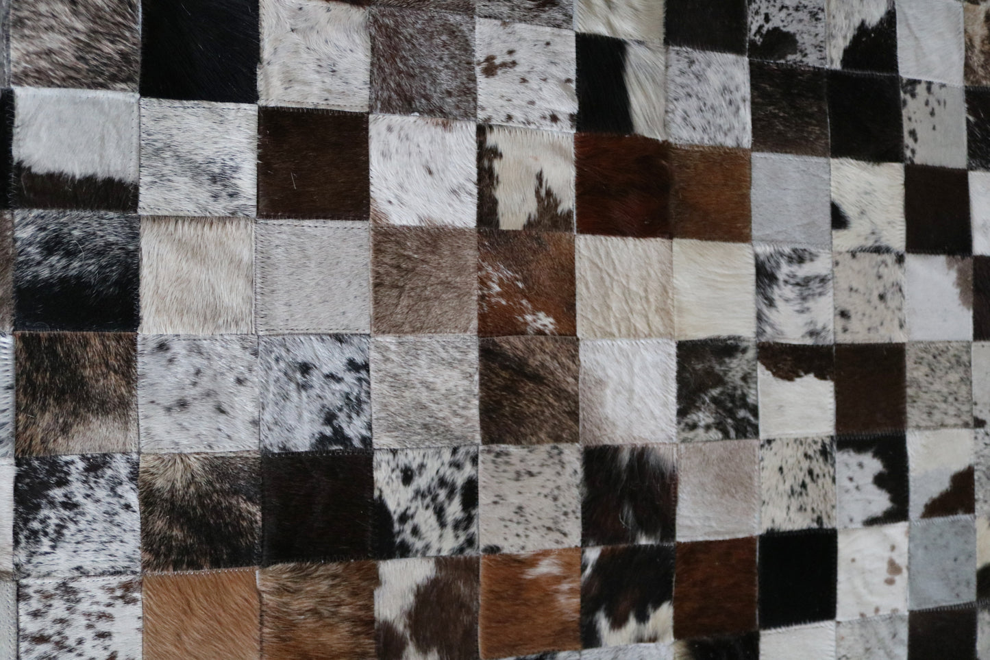 99533 Cowhide rug Patchwork Collection Quebecuir Premium RUNNER
