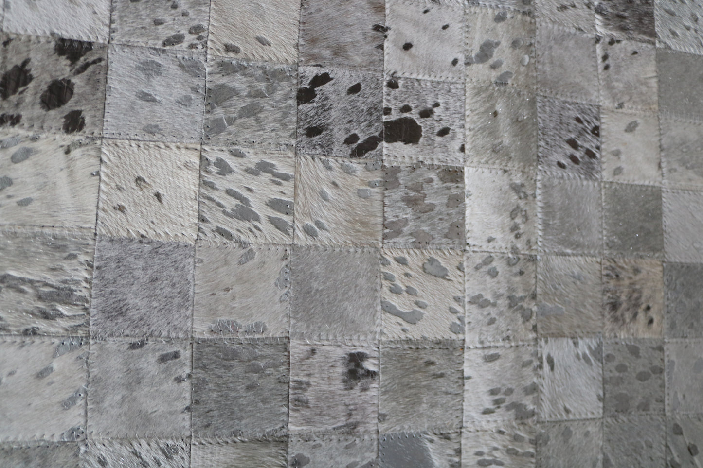 99536 Cowhide rug Patchwork Collection Quebecuir Premium RUNNER