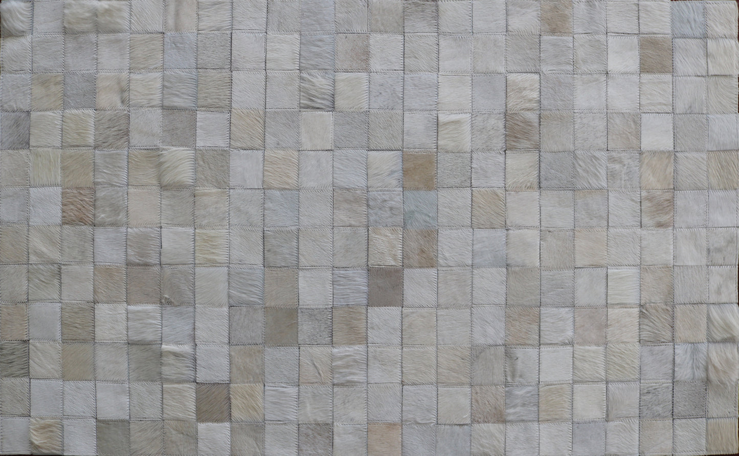 99547 Cowhide rug Patchwork Collection Quebecuir Premium RUNNER