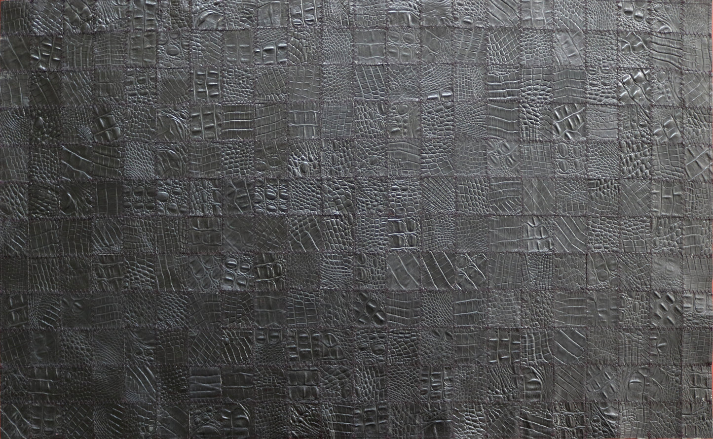 99552 Cowhide rug Patchwork Collection Quebecuir Premium RUNNER