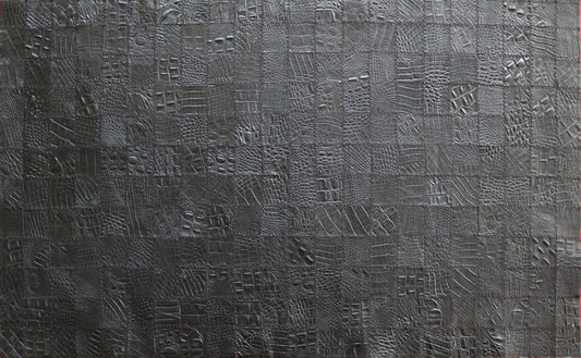 99552 Cowhide rug Patchwork Collection Quebecuir Premium RUNNER