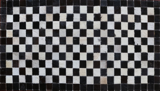 99555 Cowhide rug Patchwork Collection Quebecuir Premium RUNNER