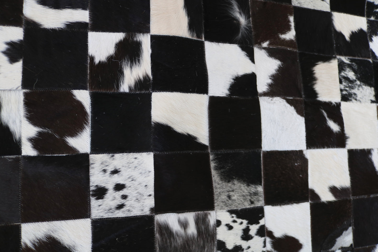 99558 Cowhide rug Patchwork Collection Quebecuir Premium SUPER BIG SIZE XXXXL