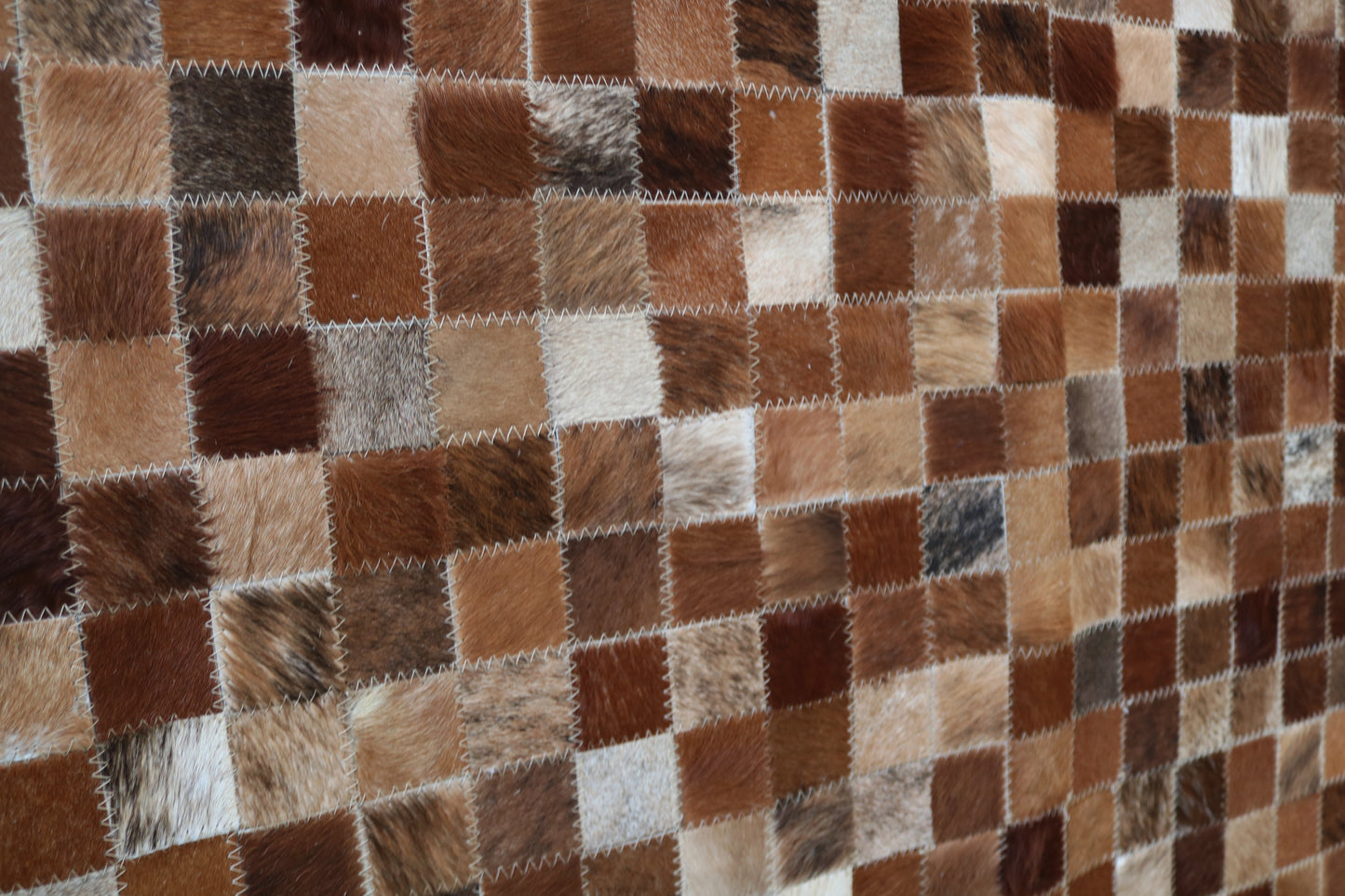 99573 Cowhide rug Patchwork Collection Quebecuir Premium
