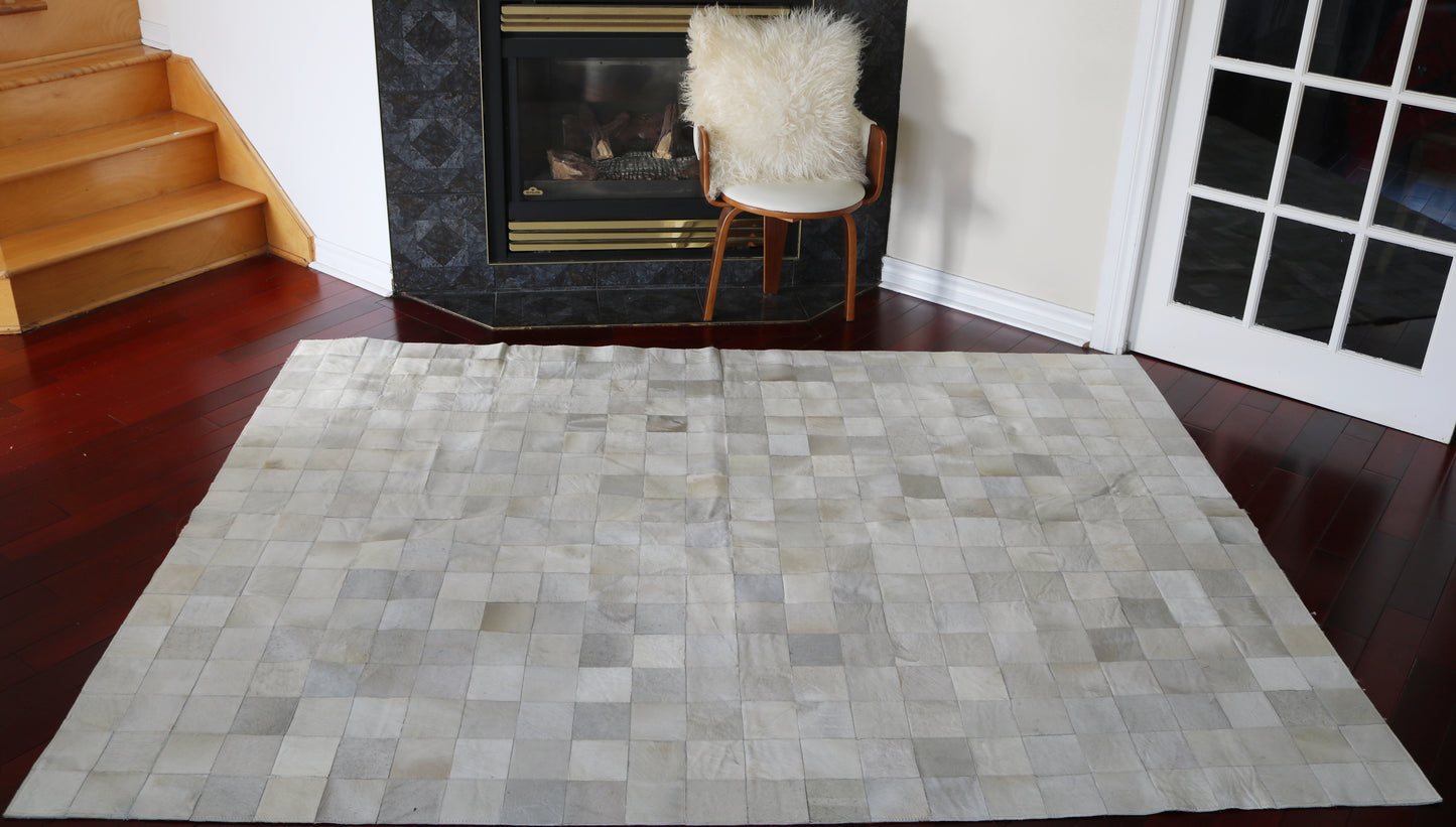 99585 Cowhide rug Patchwork Collection Quebecuir Premium    BIG SIZE XXL